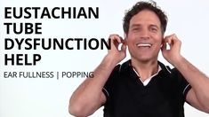 Eustachian Tube Dysfunction ETD Exercises and Massage Techniques for Ear Fullness - YouTube Ear Drainage Massage, Lymph Drainage Massage Ear, Ear Tubes Drainage, How To Clear Eustachian Tubes, How To Get Fluid Out Of Inner Ear, Dr Alan Mandell, Ear Drainage