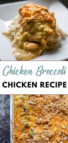 chicken broccoli casserole is an easy dinner recipe