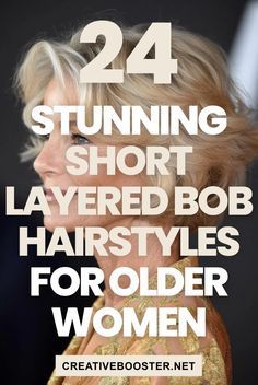 Short layered bob hairstyles continue to dominate among women of all agesbut they are especially popular for older women who want a stylishlow-maintenance cut that suits their lifestyleThe beauty of a short layered bob lies in its adaptabilityWhether you prefer something sleek and chic or edgy and playfulther Short Layered Haircuts For Thinning Hair, Short Layered Bobs For Fine Hair Over 50, Short Shaggy Bob For Fine Hair, Short Pixie Bob Hairstyles Over 50, Bob Haircut Layered Short, Choppy Bob Hairstyles Messy Lob Over 50, Short Gray Bob Hairstyles Over 50, Short Textured Bob Hairstyles, Choppy Bob Hairstyles For Fine Hair Short Styles