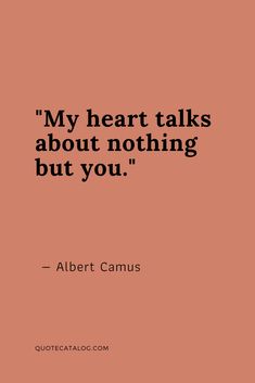 albert camus quote about talking to someone