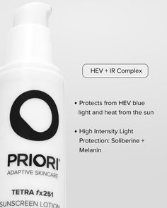 Protect your skin from the sun's harmful rays with Priori's Tetra SPF, the only mineral sunscreen on the market with an IR complex that defends against infrared radiation. With a tinted formula that evens out your complexion, it's the perfect addition to your daily skincare routine🔆✨ ‌ Enjoy 20% off Tetra this entire Earth week. Infrared Radiation, Daily Skincare Routine, Daily Skin Care Routine, Skincare Routine