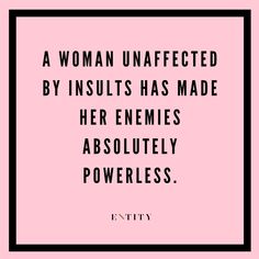 a woman unaffected by insils has made her enemies absolutely powerless