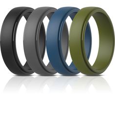 PRICES MAY VARY. A MUST FOR AN ACTIVE LIFESTYLE – Workout, lifting, climbing or any other physical activity? Our silicone wedding bands will be great in replacing your formal wedding band to keep it safe from being scratched or damaged. MAXIMUM SAFETY AT WORK – Safe for extreme duties or manual labor work, such as: carpentry, military duties, heavy machinery and more. Our rings will keep your finger safe from extreme conditions like ring avulsion or amputation. TOP GRADE, HYPOALLERGENIC, FLEXIBL Men Wedding Ring Silicone, Silicone Mens Wedding Band, Silicone Rings For Men, Rubber Wedding Band, Lifestyle Workout, Silicone Wedding Band, Silicone Wedding Rings, Perfect Gif, Heavy Machinery