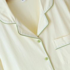 Indulge in comfort and fashion with Ever Lasting's Key Lime Cotton Short Sleeves and Short Pajama Set. Made with soft, breathable material, this set flawlessly blends timeless sophistication with comfortable loungewear. The classic pattern on the short sleeved top adds an elegant touch, while the coordinating shorts provide breezy ease for balmy nights or laid-back mornings. Enjoy ultimate relaxation after a busy day or during a leisurely weekend with this pajama set that offers both coziness and style. Features: 100% Cotton Relax Fit (stretchy waistband) Breathable (great for all seasons) Machine Safe General Size Guide: Size S/M -> Size 0 - 4 Size M/L-> Size 4 - 8 Size L/XL -> Size 8 - 12 Looking for more coziness? Shop our loungewear collection. Green Pajama Set, Pajama Pillow, Stylish Bedding, Shorts Pajama Set, Comfortable Loungewear, Bedding Essentials, Stylish Beds, Key Lime, Short Pajama Set