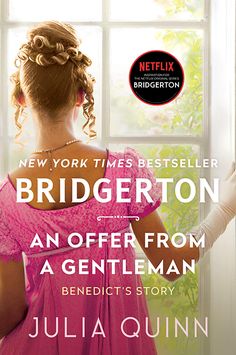 the cover of bridgerton an offer from a gentleman benedict's story by juliaquinn