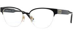 Versace Eyeglasses VE1265 1433 53mm Black Gold / Demo Lens STYLE: Cat Eye COLOR: Black Gold UPC/EAN: 8056597117623 LENS: Demo MATERIAL: Metal SIZE: Eye-53mm / Bridge-17mm / Temple-140mm GENDER: Women RX-ABLE: Yes MADE IN: Italy All Eye-wear comes complete with Original Manufacturers Case, Cloth, and Booklet/Authenticity card when applicable. *Please note case style and or color can vary. Details NyiWear has been selling online since 2006. We guarantee that all of our products are 100% authentic. All items sold by our company are brand new. We do not sell used items or store models. All products sold by us are direct from the manufacturer with original designer cases, documentation and packaging as provided by the manufacturer. Please feel free to contact us anytime for any questions you ma Cat Eye Colors, Versace Eyeglasses, Cat Eye Frames, Kids Luggage, Eyewear Accessories, Eyewear Frames, All About Eyes, Selling Online, Eyeglasses Frames