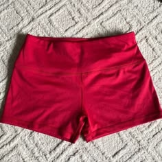 Red Gym Shorts, Amazon Pants, Simple Trendy Outfits, Red Shorts, Cute Simple Outfits, Dream Clothes, Athletic Shorts, Cute Casual Outfits, Simple Outfits