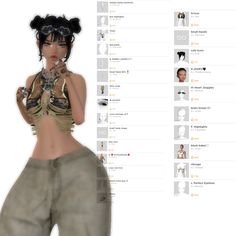 Imvu Y2k Outfits Ideas, Imvu Grunge Outfits, Y2k Imvu Outfits, Imvu Body Scales, Imvu Avi Ideas, Outfit Ideas Goth, Grungy Outfit, Imvu Fits