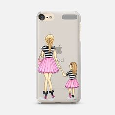 iPod Touch 6 Case Mother Daughter Ballerinas Ballerinas, Mother Daughter