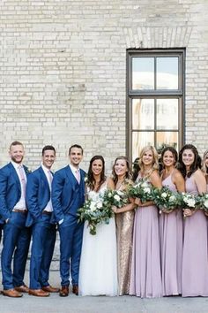 18 Whimsical Purple and Blue Wedding Ideas – ChicSew Purple Bridesmaids Blue Groomsmen, Lavender Navy And Gray Wedding, Purple Blue And Cream Wedding, Wedding Color Schemes Blue And Purple, Lavender And Blue Wedding Theme, Blue And Purple Fall Wedding, Purple Wedding Scheme, Light Purple And Blue Wedding, Lavender And Light Blue Wedding