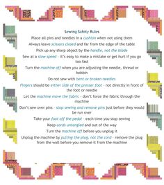 a poem written in pixel art style on white paper with pink, yellow and green colors