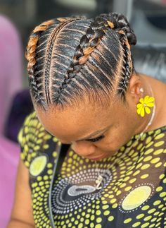 2 Cornrows, 2 Cornrow Braids, Goddess Braids Updo, Cornrow Designs, Waterfall Hairstyle, Cornrows Hairstyles