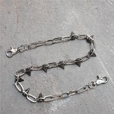 Spiked Wallet Chain | Goth Mall