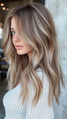 Discover the beauty of Dirty Bronde, a stunning mix of warm blonde and rich brunette tones. This versatile shade adds depth and dimension, perfect for achieving a chic, effortless look. Click the pin for more inspiration and follow us for fabulous hair ideas! #DirtyBronde #HairColor #HairInspo #BlondeHair #HairstyleIdeas Blonde Hair Transformation To Brown, Blonde Brown Hair Ideas, Hair For Fair Skin Green Eyes, Brown With Bright Blonde Highlights, Brunette Hair With Blonde Lowlights, Hair Color For Dark Blonde Hair, Surfer Blonde Hair Sun Kissed, Brunette With Blonde Hair, Dirty Blonde To Brunette