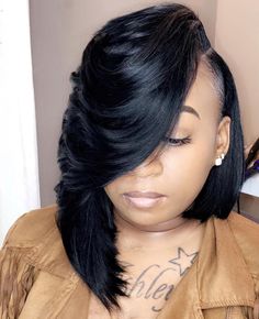 Bob Hairstyles Quick Weave, Quick Weave Bobs For Black Women, Hairstyles Quick Weave, Pinterest Hairstyles, Weave Bob Hairstyles, Weave Bob, Bop It, Bob Hairs, Edgy Hairstyles