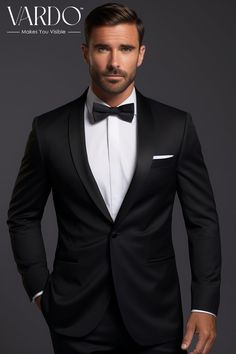 >>ORIGINAL ARTWORK AND CONTENT, PLEASE DO NOT COPY<< Men Suits, Suits For Man, Special Men's Black Tuxedo Suit - Formal Elegance, Perfect Attire, Formal Attire, Formal piece Wedding Suit, Double Breasted, Formal Fashion Slim Fit Suit. Elevate your style with our classic black tuxedo suit for men. This meticulously crafted three-piece ensemble exudes timeless elegance, making it the ideal choice for any special occasion. From weddings to black-tie events, this suit is designed to help you make a lasting impression. 👔 Key Features: Premium Quality: Crafted with the finest materials for superior comfort and durability. Impeccable Fit: Designed to enhance your silhouette and ensure a sleek, tailored look. Versatile Style: This versatile black tuxedo suit complements a range of accessories and Men Black Suits Style Wedding, James Bond Tuxedo Wedding, Mens Wedding Suits Black Groom Attire, All Black Men’s Suit, Black Tuxedo For Men Wedding Groom Style, Black Tie Suits For Men, Black Tie Attire Men, Black Tie Event Men, Black Tuxedo For Men