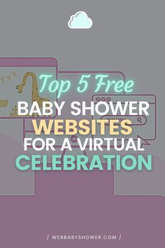 the top 5 free baby shower website for virtual celebration