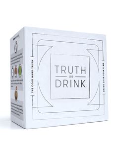 the truth or drink box is shown with instructions for how to use it and what to put in it