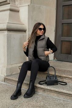 Look Legging, Chique Outfit, Chic Fall Outfits, Paris Mode, Stylish Work Outfits, Outfit Trends, Trendy Fall