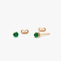 Description
You'll look effortlessly elegant in our round cut emerald earrings. Simple yet striking, these gorgeous stud earrings will add a touch of drama to your everyday wear. The round cut and deep emerald color will suit a multitude of styles making them easy to pair with almost anything. A versatile accessory, you can easily take these earrings from work to play. 
Item Details
• Made to Order. • Gold KT: 14K• Custom Gold Color: Rose Gold, Yellow Gold, White Rhodium• Gemstone Cut: Roun Gold And Jewelry, Watch And Jewelry, Emerald Stud Earrings, Emerald Earrings Studs, Jewelry Safe, Aesthetic Jewelry, Emerald Color, Earrings Simple, Emerald Earrings