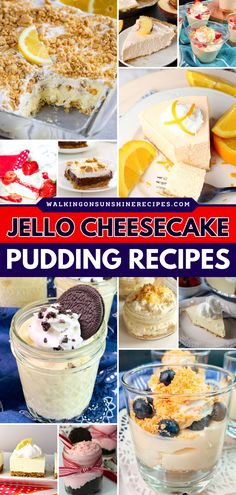 These Jello Cheesecake Pudding Recipes are easy-to-make desserts with a creamy texture of pudding combined with the taste of cheesecake. These sweet dessert ideas can also be made ahead of time. Save this pin! Cheesecake Pudding Dessert Recipes, Light Pudding Desserts, What To Make With Cheesecake Pudding, Jello Sugar Free Cheesecake Pudding Recipes, Dessert With Cheesecake Pudding, Keto Cheesecake Pudding Recipes, Cheesecake Instant Pudding Recipes, Cream Cheese Pudding Recipes, Cheesecake Pudding Recipes Instant