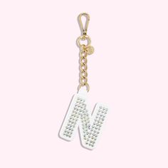 Sparkle Letter Bag Charm Letter Bag, Stoney Clover Lane, Stoney Clover, Open Top, Sparkle, Pouch, California, Crystals