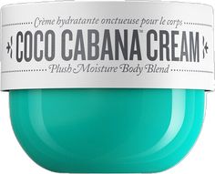 Coco Cabana Body Cream - With New Coconut Scent and Plush Moisture - Sol de Janeiro | Sephora Coco Cabana Cream, Coco Cabana, Skin Bumps, Best Lotion, Lotion For Dry Skin, Body Lotion Cream, Oily Skin Care, Phish, Nice Cream