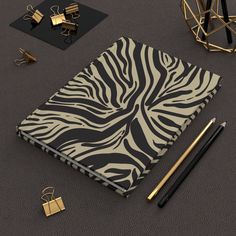 Artful Journals, unique abstract journals to suit your mood and individual flair. Make your everyday journaling more personal, private, and stylish with this matte hardcover journal. Available in 5.75"x8" size of 75 lined single pages, these sturdy hardcover journals are fully customizable on the front and on the back covers. The matte laminate coating on the cover will make them stay true to your personal style. .: Full wraparound print .: 75 lined single pages .: Matte finish .: Casewrap bindi Design Journal, Everyday Journaling, Stay True, Gratitude Journal, Blank Book, Hardcover Journals, Book Journal, Zebra Print, Music Book