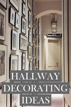 hallway decorating ideas with pictures on the wall