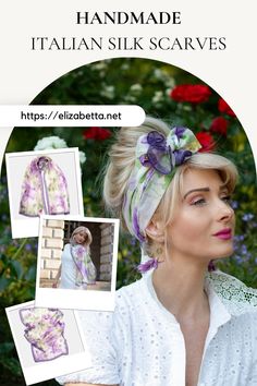 Embrace your inner fashionista with the Elizabetta Italian Silk Scarf, showcasing delicate floral patterns in a dreamy lavender hue. This luxurious scarf, meticulously crafted from silk georgette, is the epitome of sophistication and elegance. Discover the secret to turning heads and making a lasting impression with this must-have accessory. Purple Silk Scarves For Spring, Purple Silk Scarves With Floral Print, Purple Silk Scarf With Floral Print For Spring, Purple Floral Print Silk Scarf For Spring, Elegant Purple Scarf For Spring, Elegant Purple Scarves For Spring, Purple Scarves For Wedding, Purple Silk Scarf For Summer Gift, Summer Purple Silk Scarf As A Gift