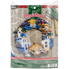 a packaged package of christmas decorations