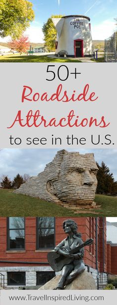 the road side attractions to see in the u s