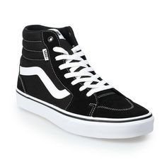 Nwt Vans Off The Wall Sk8-Hi Black And White High Top. Size 6. Brand New Never Worn. Mens High Top Shoes, Camo Shoes, Half Boots, White High Tops, Black Vans, Mens High Tops, Black High Tops, Vans High Top Sneaker, Vans Sneakers