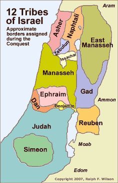 De stammen Bible Mapping, Bible Study Help, Bible History, Bible Study Notebook, Bible Facts, Scripture Study, Bible Knowledge, Bible Lessons, The Middle East