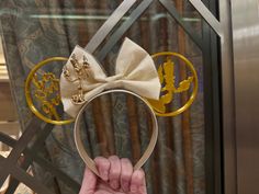 Ready to have the most magical day at the Happiest Place on Earth? These park mouse ears are perfect for any day in the parks. Each set of park mouse ears are made individually and printed using PLA filament.  Because these are 3d printed, there may be slight imperfections, may contain ridges, and sometimes thread like webbing, or slight variations from the photo.  Each pair is designed to last all day in the park however, they are not suited for high heat temperatures. Leaving these ears out in Minnie Mouse Ears, Disney Ears, Happiest Place On Earth, Mouse Ears, Hair Accessories Headbands, Disney Trips, Beauty And The Beast, Happy Places, 3d Printing