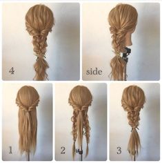 Easy trendy hairstyle ideas for long hairs