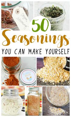 the cover of 50 seasonings you can make yourself