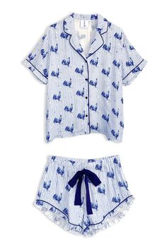 Our easy-to-love short sleeve PJ set will have you lounging around in style. Our hand painted prints are uniquly paired with our favorite silouttes making you feel luxious and comfortable. S-3XL Fabric Content: 100% Rayon  Care: - Wash machine cold - Tumble dry low Coastal Pjs, Cute Pajama Sets For Women, Cute Pj Sets Aesthetic, Cute Pjs Set, Aesthetic Pajama Set, Pj Sets Aesthetic, Beach Pjs, Pajama Set Aesthetic, Cute Pj Sets