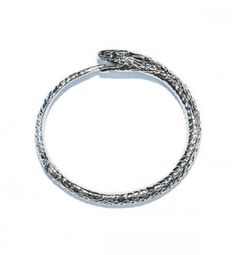 Ouroboros Bracelet, Unisex Bracelets, Bracelet Silver, Silver Bracelets, One Size Fits All, Zinc Alloy, Favorite Jewelry, Diamond Bracelet, Jewelry Pieces