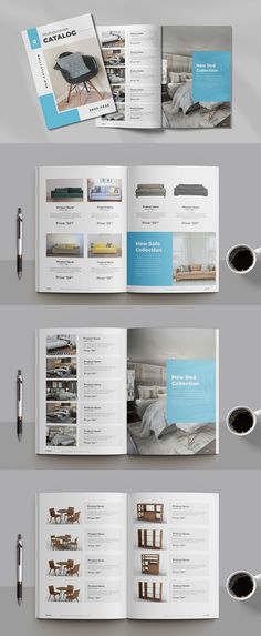 Furniture Catalog or Product catalog design Magazine Template Corporate Catalogue, Catalog Covers, Design Catalog, Catalog Cover, Furniture Catalog, Design Magazine, Catalog Design, New Beds