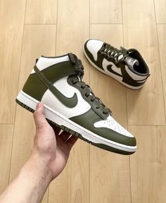 Nike Dunks High, Dunks Shoes, Air Max 270 Women, Air Max 90 Women, 2023 Color, Nike Gold, Cargo Khaki, Nike Tennis Shoes, Nike Dunk High