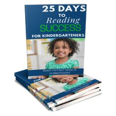 the book 25 days to reading success for kindergartners