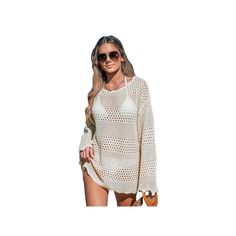 Step into style with this women's CUPSHE knit crocheted long sleeve swim cover up dress.Click on this WOMEN'S GUIDE to find the perfect fit and more! Step into style with this women's CUPSHE knit crocheted long sleeve swim cover up dress. Click on this WOMEN'S GUIDE to find the perfect fit and more! FEATURES Scoopneck Long sleeves Cutoff hem No closure - pullover styling UnlinedFABRIC & CARE Acrylic No Lining Hand wash Imported Size: X Large. Color: Beige Khaki. Gender: female. Age Group: adult. Beige Open Knit Cover-up, Summer Beige Knit Cover-up, Spring Long Sleeve Beach Dress For Beach Party, Knit Long Sleeve Cover-up For Spring, Long Sleeve Sweater For Beach Cover-up In Spring, Long Sleeve Open Knit Sweater For Beach, Long Sleeve Sweater For Vacation In Fall, Long Sleeve Fall Sweater For Vacation, Summer Long Sleeve Beach Dress For Beach Party