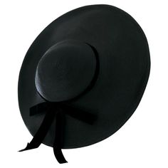 Extremely rare original H.Liebes & Co. hat, assuming early 20th century regarding the documentation. Stunning wide-brim black straw hat, combining timeless elegance with a fashion-forward sensibility. Its , dramatic brim gives it a bold silhouette that frames the face beautifully while offering ample protection from the sun, making it both a statement piece and a practical summer accessory. The black color adds a touch of sophistication and versatility, allowing it to complement various outfits, Italian Hat, Black Straw Hat, Futuristic Aesthetic, Christian Dior Sunglasses, Leather Hats, Summer Hat, Velvet Bow, Moda Vintage, Crystal Embellishment