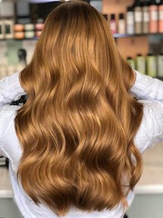 Golden Hair Color Honey, Golden Caramel Hair Color, Golden Bronze Hair, Butterscotch Hair Color, Golden Red Hair, Butterscotch Hair, Carmel Blonde, Carmel Hair Color