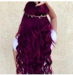 Wine Hair Color, Red Blonde Hair, Bold Hair Color, Spring Hair Color, Beautiful Red Hair, Hair Color Purple, Burgundy Hair