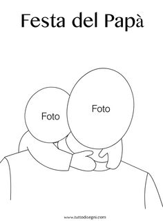 two people hugging each other with the words fiesta del paa in spanish and english