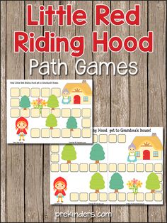 the red riding hood path games are shown