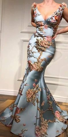 Sukienki Maksi, Pretty Party Dresses, Fishtail Maxi Dress, Evening Gown Dresses, Fishtail Dress, Bodycon Floral Dress, Evening Dress Fashion, Long Prom Dresses, فستان سهرة