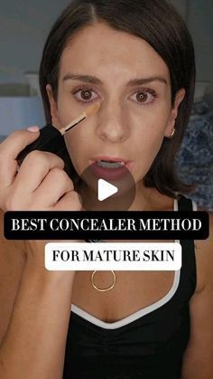 Simple Concealer Makeup, Where To Apply Concealer To Lift Face, Makeup Tutorial Dark Circles, Best Eye Concealer For Older Women, Foundation Hacks How To Apply, Mary Kay Makeup Tips, Best Way To Apply Concealer Under Eyes, Concealer Tips How To Apply Over 40, How To Apply Concealer For Dark Circles